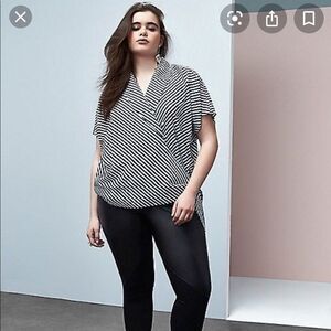Prabal Gurung For Lane Bryant Wrap Top